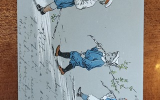 Pojat risuineen 1904 Suomi kulkenut