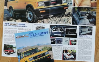 1983 GMC S-15 Jimmy esite - KUIN UUSI - Chevrolet