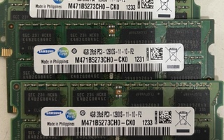 SAMSUNG 4GB  DDR3 PC3-12800S SO-DIMM   *** SIS TOIMITUS ***