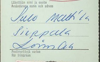 1970 postiosoitus