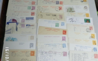 30  kpl  Vanhoja  kulkeneita  postikortteja   harvinaisiakin