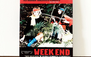 Week-end - Viikonloppu (1967) DVD Digipäk Suomijulkaisu