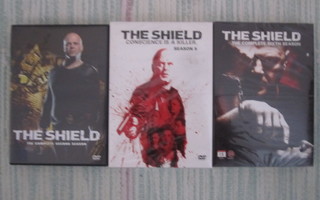 Shield kaudet 2, 5 ja 6 UUSI, MUOVEISSA DVD