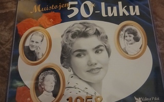 Muistojen 50-luku ( v. 1958 )  3CD - BOXI