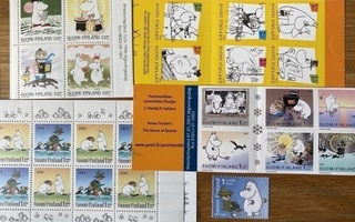 Käyttämättömiä 1Lk Muumi postimerkkejä 25kpl postituksiin