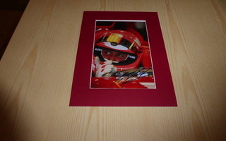 Uusi Michael Schumacher Ferrari Formula F1 valokuva & paspis