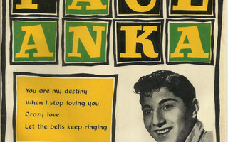 PAUL ANKA you are my destiny EP -1958- suomi painos