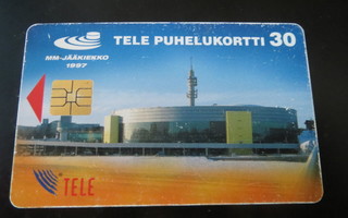 Puhelukortti MM-jääkiekko 1997