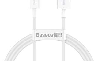 Baseus CALYS-A02 matkapuhelinkaapeli valkoinen 1