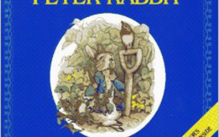 Beatrix Potter :THE TALE OF PETER RABBIT (Sticker Book) UUSI