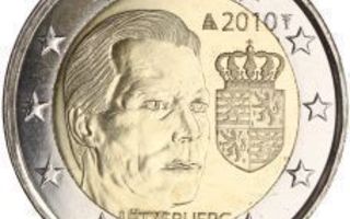 Luxemburg 2010 2 € kolikko
