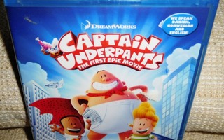 Captain Underpants (muoveissa) Blu-ray