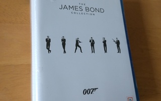 The James Bond Collection (24 x Blu-ray, uusi)