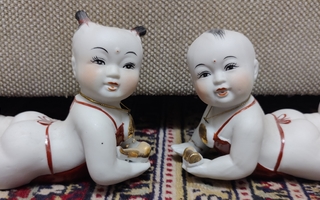 Kiinalaiset lapset -koriste-esineet