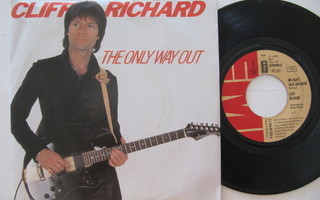 Cliff Richard The Only Way Out 7" sinkku