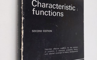 Eugene Lukacs : Characteristic Functions