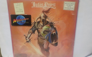 JUDAS PRIEST - HERO, HERO EX-/EX+ RUOTSI 1981 2LP