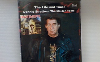 DENNIS STRATTON - THE MAIDEN YEARS RARE DVD + NIMMARI