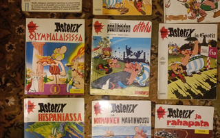 31 ASTERIX-ALBUMIA - melkein kaikki 1.painoksia