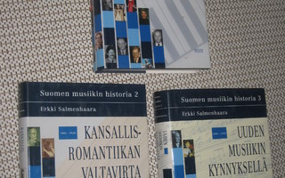 Suomen musiikin historia. 3 osaa