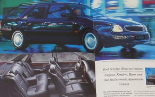 1995 Ford Scorpio Mondeo Escort jna esite - 24 sivua