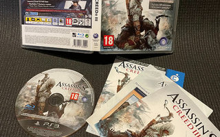 Assassin's Creed III (Exclusive Edition) PS3 - CiB