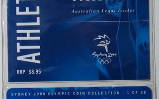 Juhlaraha Sydney Olympia Coin Collection 1 of 28 ATHLETICS