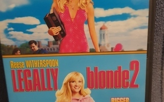 Blondin kosto 1 & 2 ( 2DVD) Reese Witherspoon