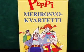 Peppi merirosvo -Kvartetti pelikortit hienot 1997