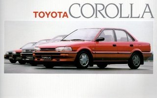 Toyota Corolla -esite 1988