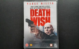 DVD: Death Wish (Bruce Willis 2017)  UUSI