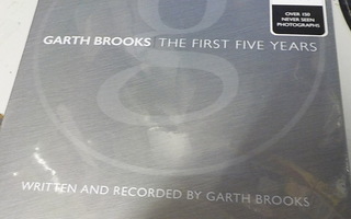 GARTH BROOKS - THE FIRST FIVE YEARS UUSI 5CD+BOOK SET+