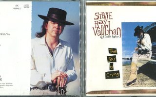 STEVIE RAY VAUGHAN AND DOUBLE TROUBLE . CD-LEVY . THE SKY IS