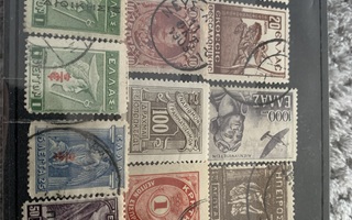 Ulkomaisia postimerkkejä