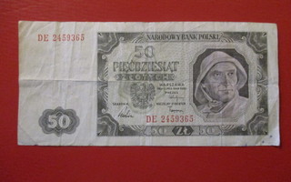 POLAND 50 ZLOTYCH 1948    X-0118