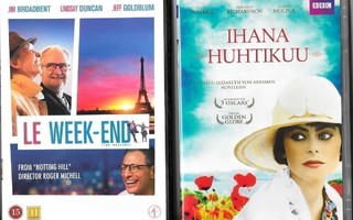 Le Week-End & Ihana huhtikuu DVD:t uudenveroisia