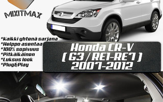 Honda CR-V (G3) Sisätilan LED -muutossarja 6000K ; x9