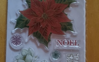 Papermanian leimasin "FIRST NOEL - POINSETTIA /PMA907912"