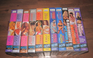 11 NVC pornovideota + 3 extraa (VHS)