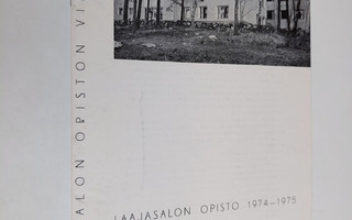 Laajasalon opisto 1974-1975