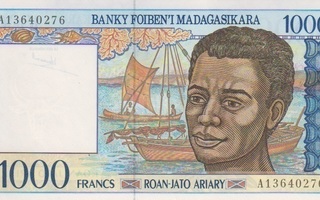 Madagaskar 1 000 fr