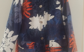 Marimekko kukka kuvioinen takki, koko 42