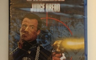 Judge Dredd (Blu-ray) Sylvester Stallone, Diane Lane (UUSI)