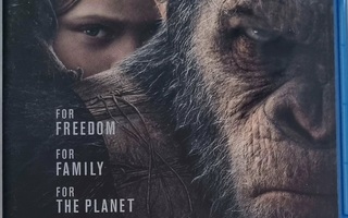 WAR FOR THE PLANET OF APES BLU-RAY