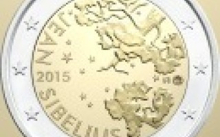Suomi 2015 2 € euro Jean Sibelius