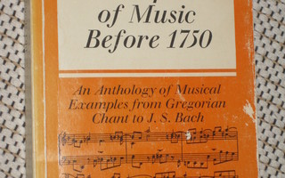 Masterpieces of Music Before 1750