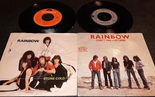 Rainbow : Stone Cold/Can't Happen Here "7"