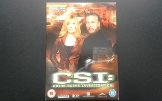 DVD: CSI 6 kausi, jaksot 1-12 3xDVD (2007)