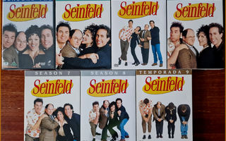 SEINFELD kaudet 1&2, 4, 5, 6, 7, 8 ja 9 - DVD Boxit