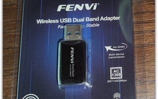 FENVI 2,4G/5Ghz USB 3.0 Wi-fi-sovitin 802.11AC #29220